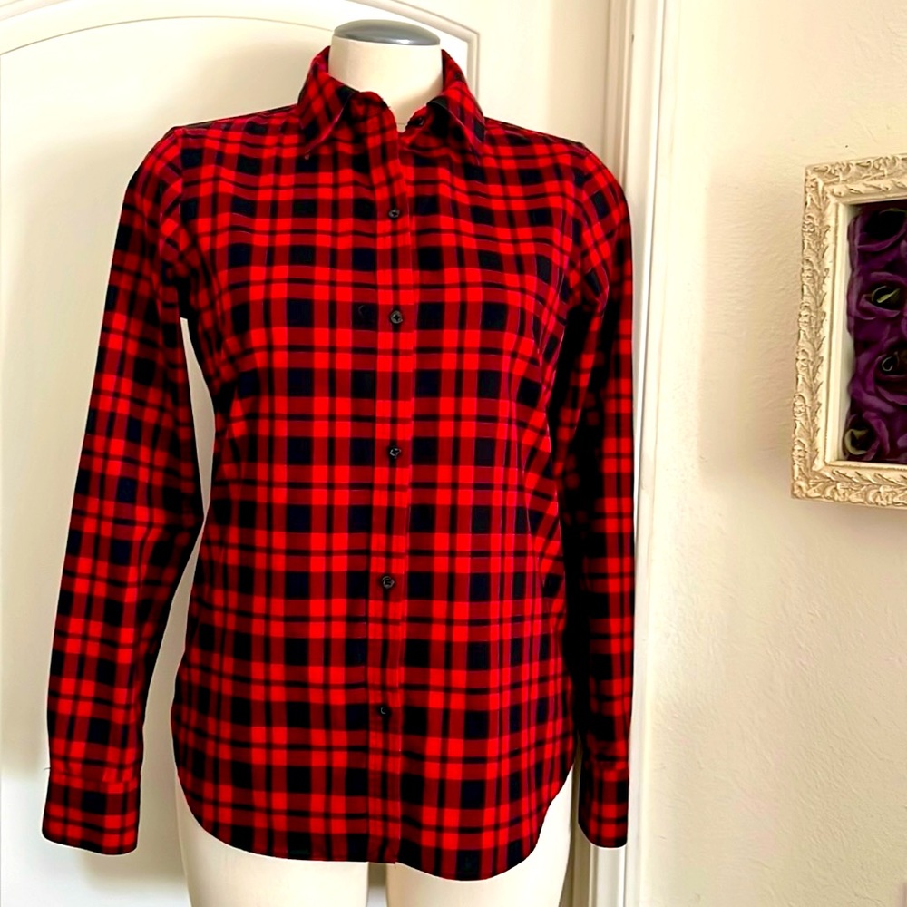 CHAPS~Tailored Button Down Shirt / No Iron - Picture 2 of 10